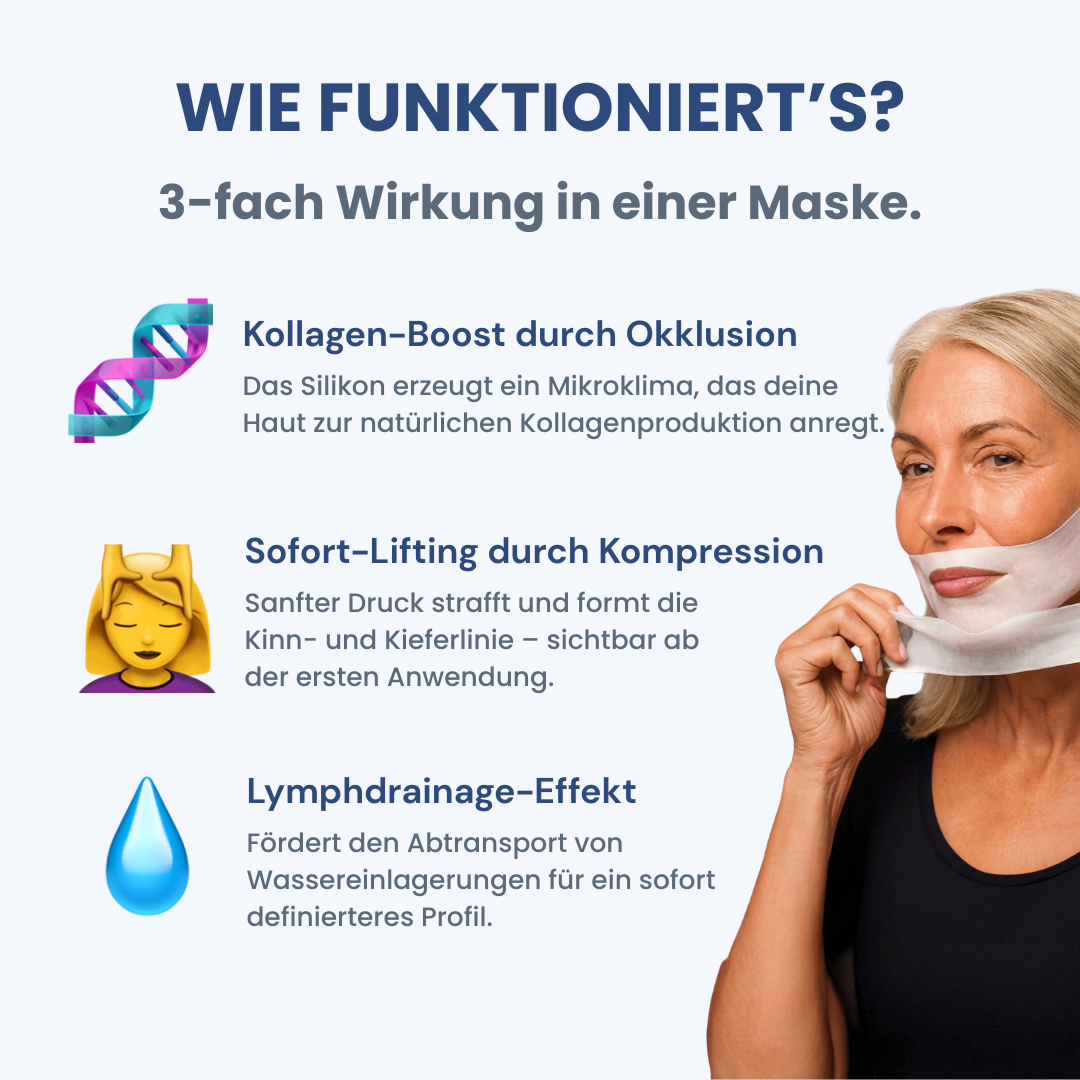 Lurelya ContourLift – Doppelkinn straffen in 10 Minuten